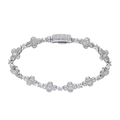 Cross Cuban Link Bracelet