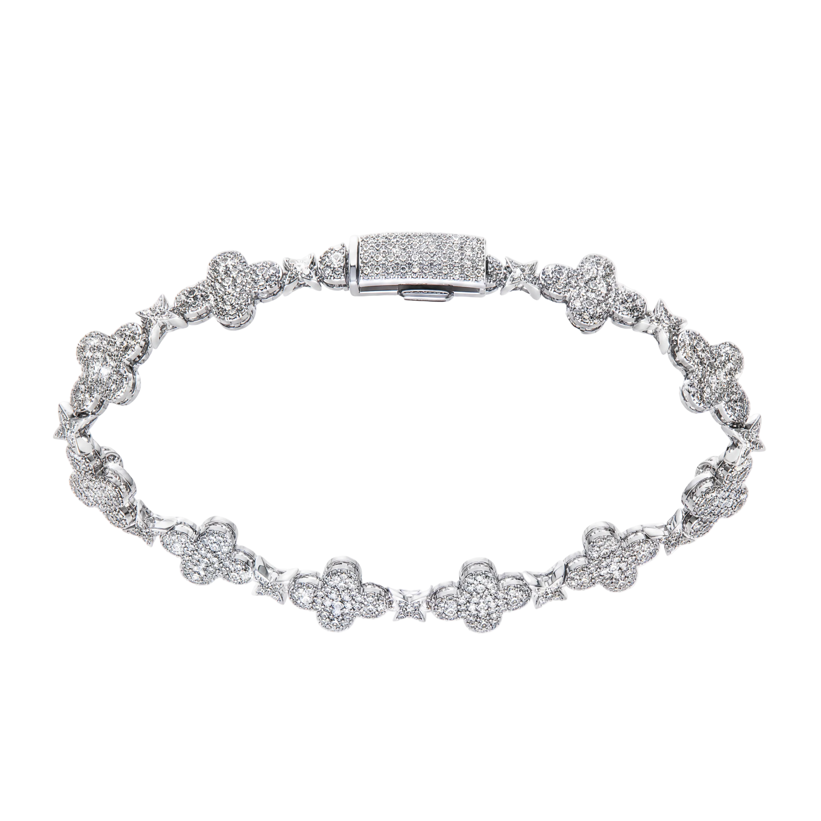 Cross Cuban Link Bracelet