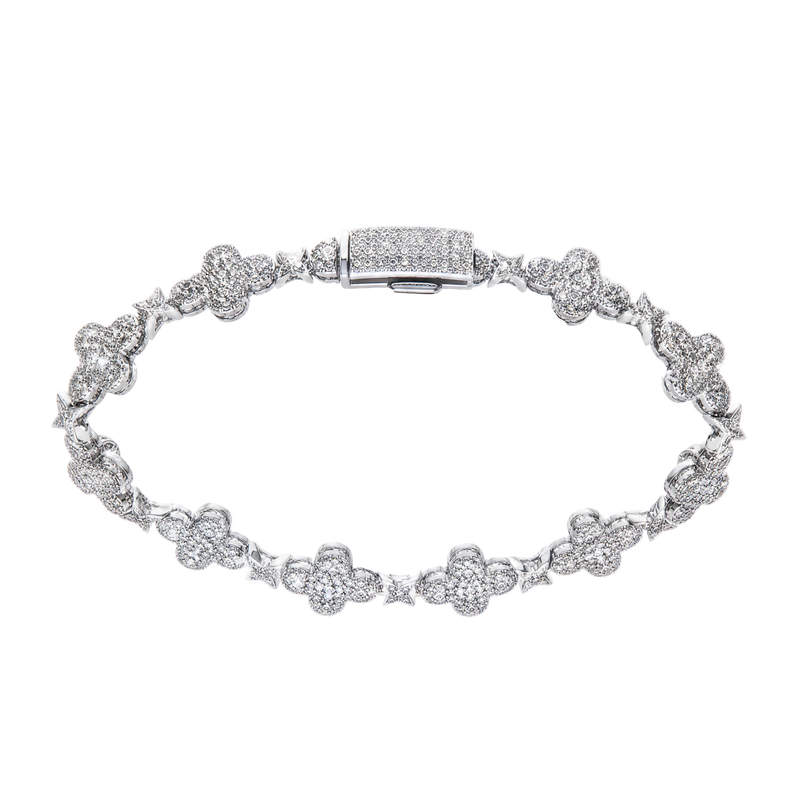 Cross Cuban Link Bracelet
